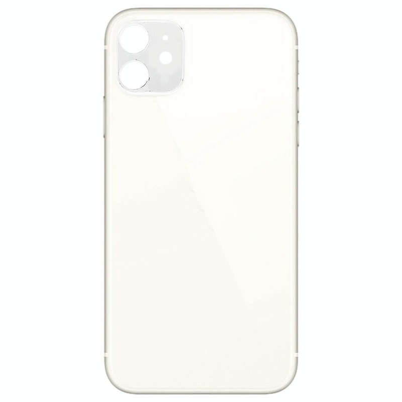 Glass Battery Back Cover for iPhone 11(White)