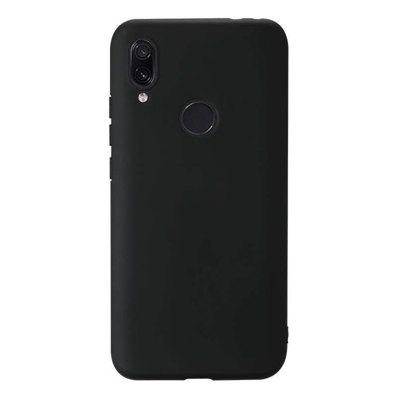 For Xiaomi Redmi 7 Shockproof Frosted TPU Protective Case(Black)
