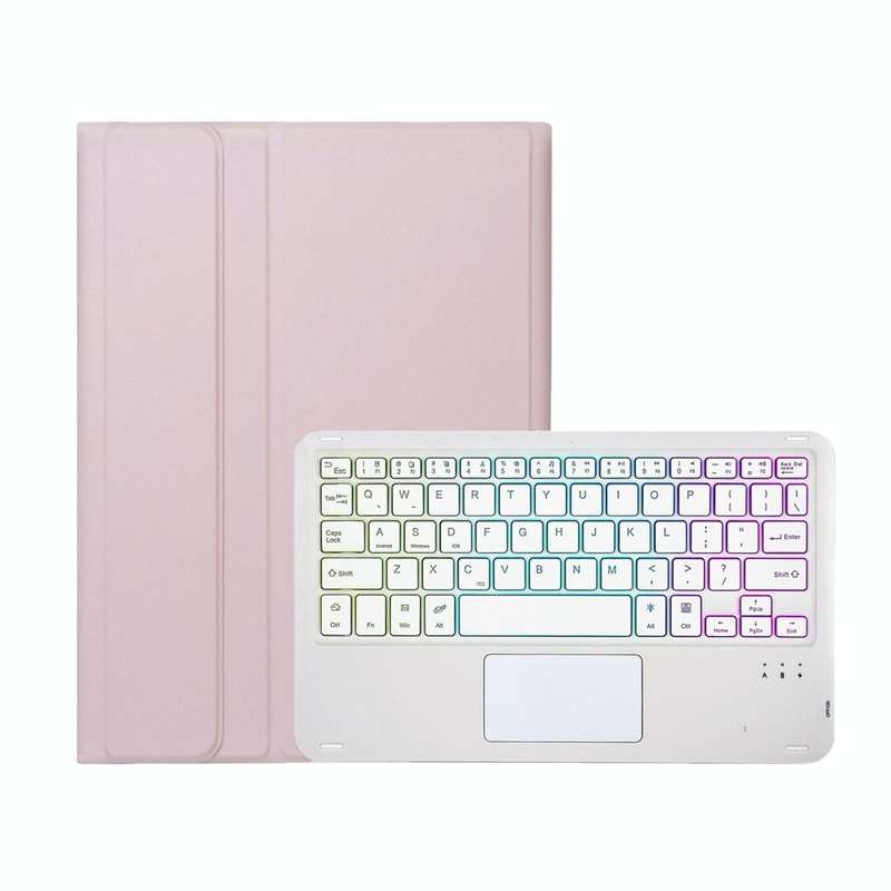 For Xiaomi Pad 6 / Pad 6 Pro A0N7-AS Lambskin Texture Ultra-thin Backlight Bluetooth Keyboard Lea...