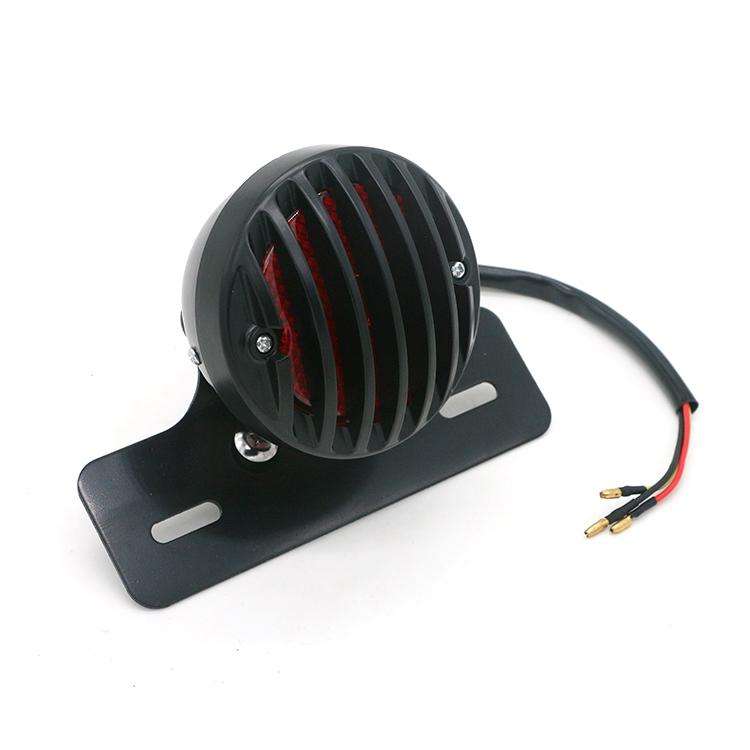 Motorcycle Accessories Retro Waning Tail Light Electric Car Brake Light Card Frame Light Modified...