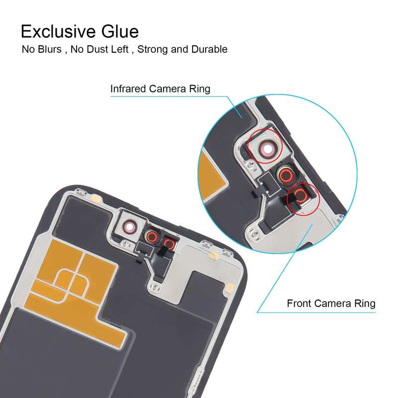 LTPO Super Retina XDR OLED Original LCD Screen For iPhone 14 Pro with Digitizer Full Assembly