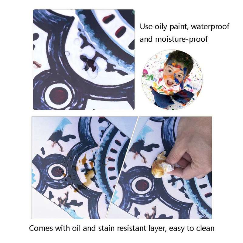 Self-Adhesive Heat-Resistant Oil-Proof Stickers Household Kitchen Stove Tile Wall Stickers, Speci...