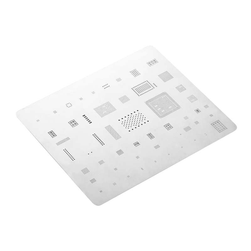 Mobile Phone Rework Repair BGA Reballing Stencils For iPhone 7 Plus