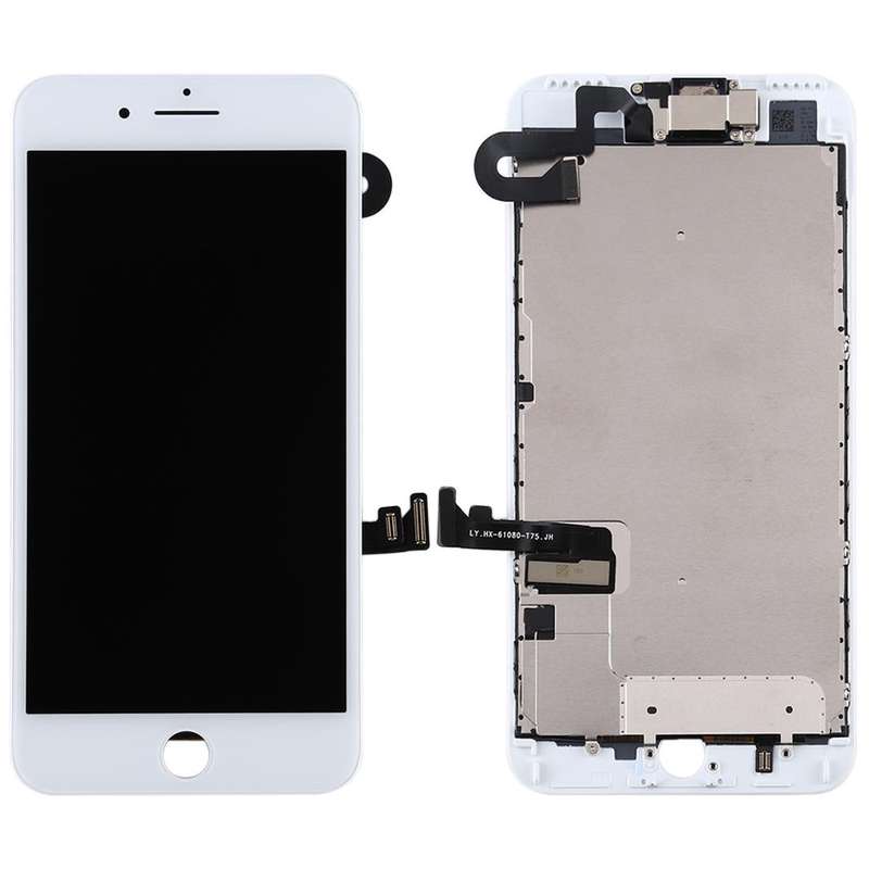 TFT LCD Screen for iPhone 7 Plus with Digitizer Full Assembly include Front Camera (White)
