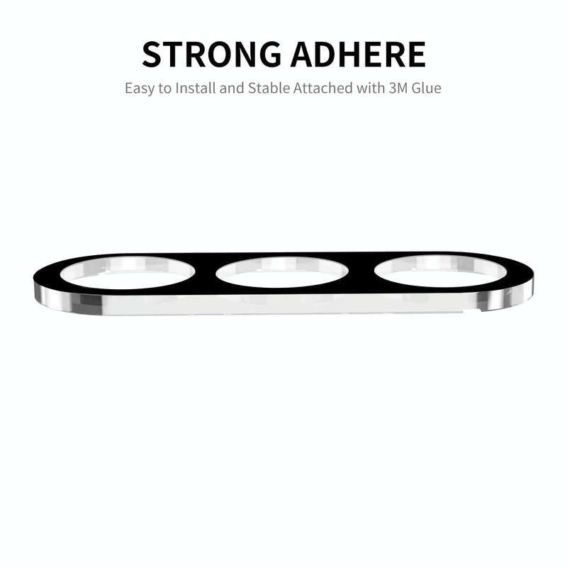 For Samsung Galaxy S23 FE 5G ENKAY Hat-Prince 9H Rear Camera Lens Tempered Glass Film(Black)