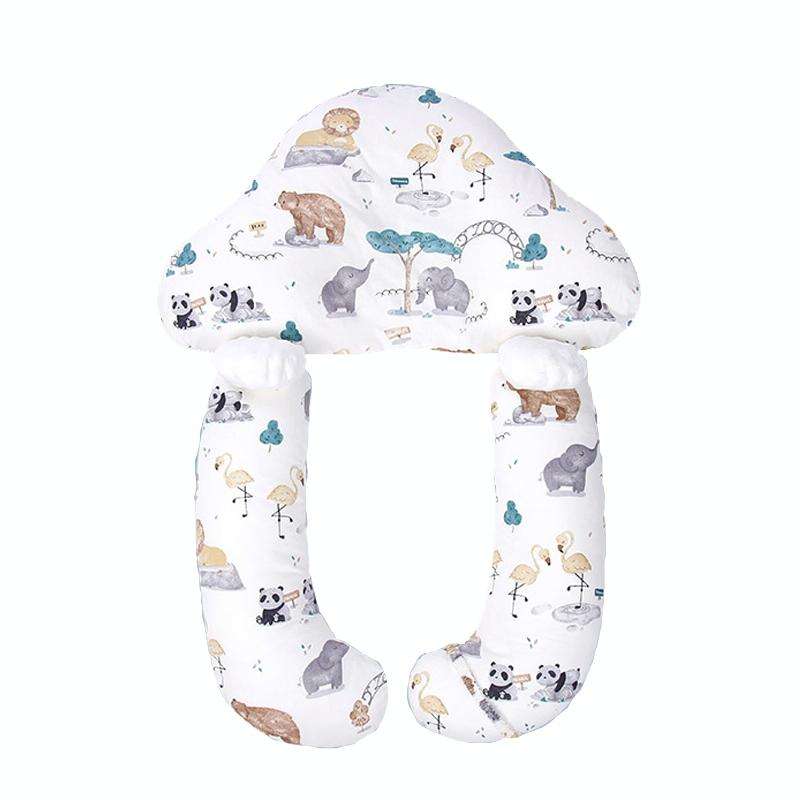 Multifunctional Baby Shaped Pillow Baby Soothing Sleep Corrective Pillow, Spec: Soothing Bear