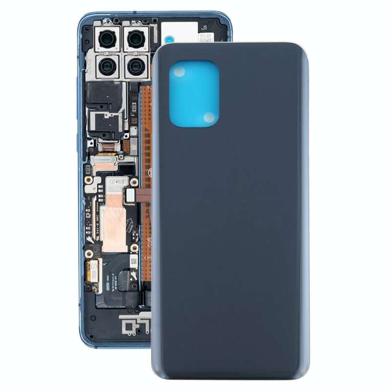 Original Battery Back Cover for Xiaomi Mi 10 Lite 5G(Black)