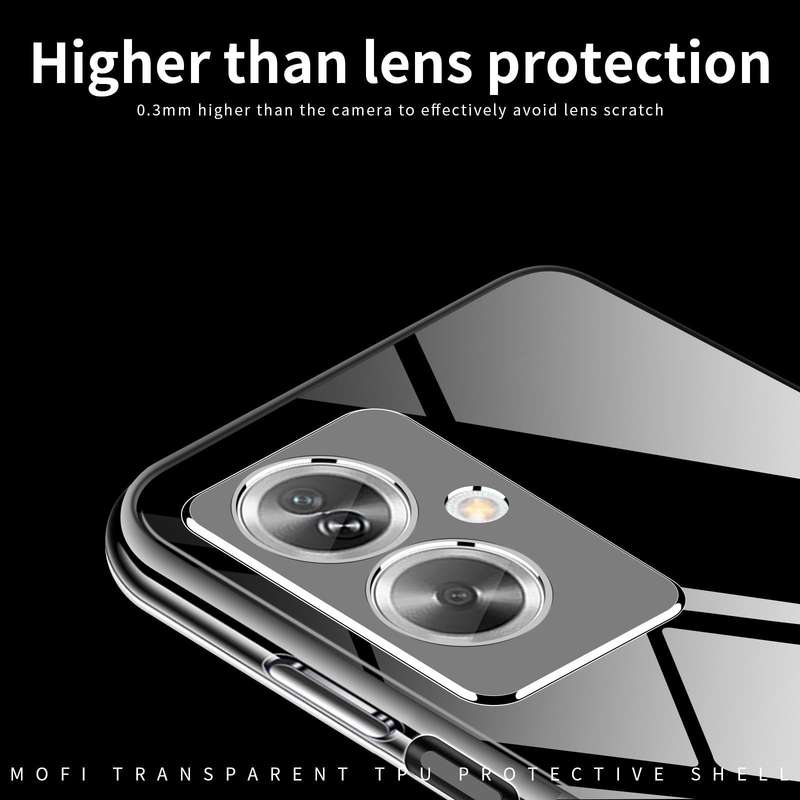 For OPPO A79 5G / A2 MOFI Ming Series Transparent Ultra-thin TPU Phone Case(Transparent)