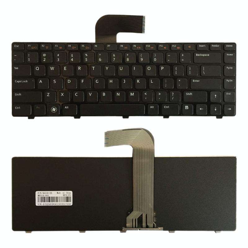 US Keyboard for DELL Inspiron 14R N4110 M4110 N4050 M4040 N5050 M5050 M5040 N5040 3330 X501LX502L...