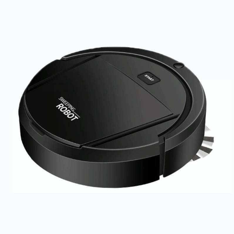 Household Automatic Smart Charging Sweeping Robot, Specification: 3 in 1Black