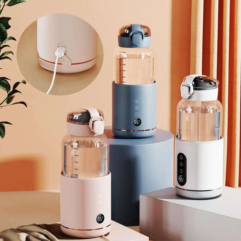 300ml Wireless Instant Water Warmer Electric Kettle for Baby Formula With 5200 mAh Battery Capaci...