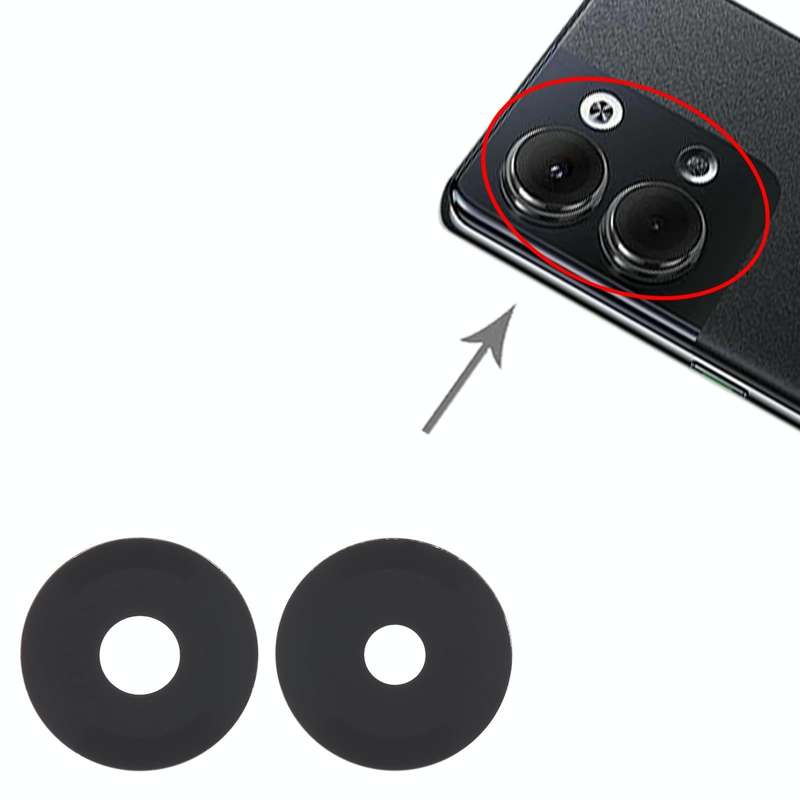 For OPPO Reno9 Pro 10pcs Back Camera Lens