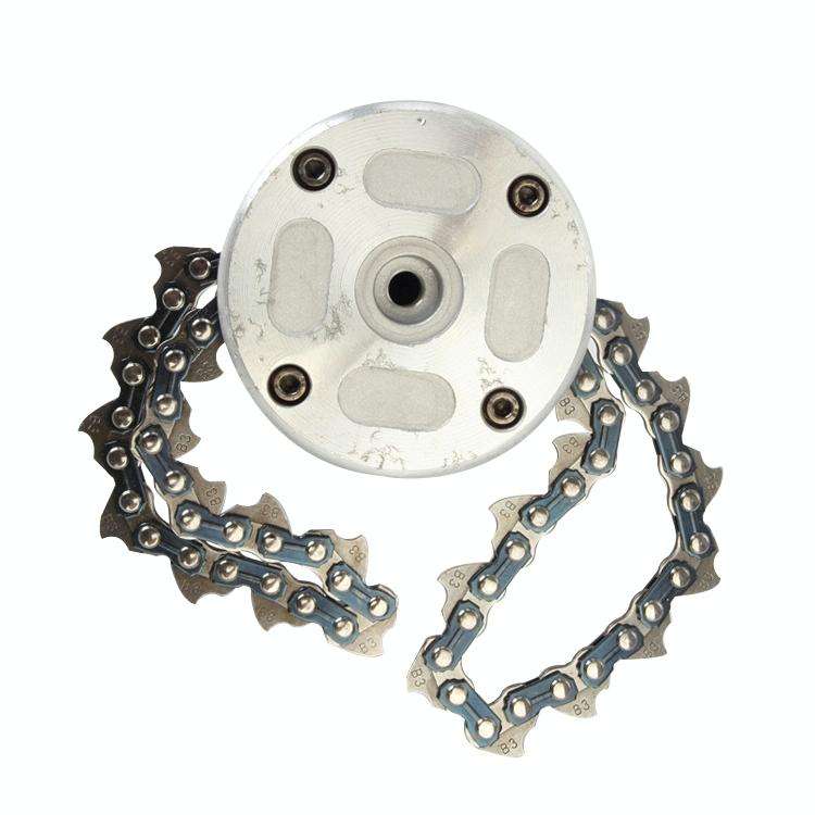 Lawn Mower Weeder Replaced Chain