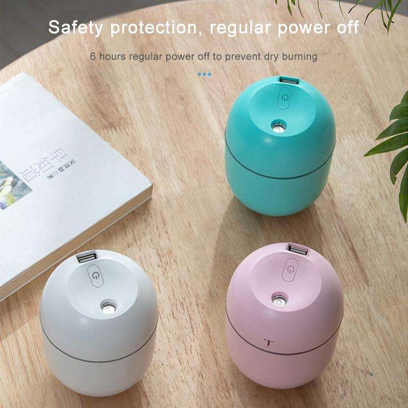 Disinfecting Humidifier USB Home Silent Bedroom Large Capacity Desktop Aroma Diffuser(Green)