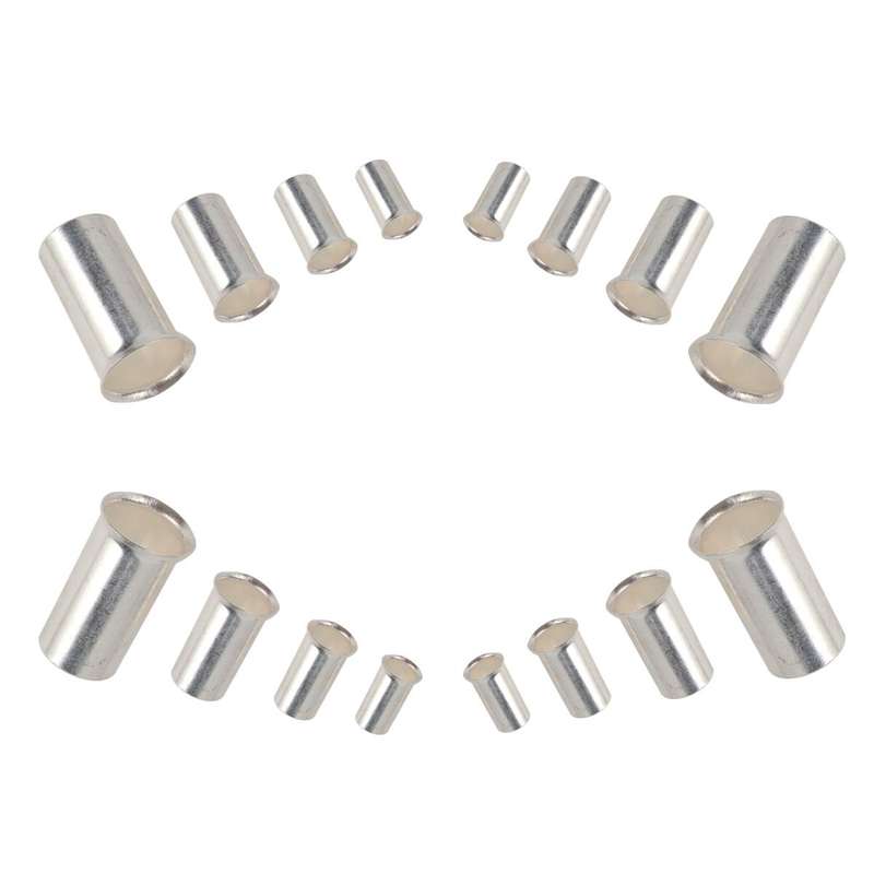 A4088 240 PCS Tube-shaped Bare End EN Series Tinned Copper Crimp Connector