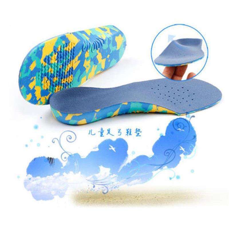 One Pair Children Flat Feet Arch Support Insoles Orthopedic Shoe Insole, Size:35-37