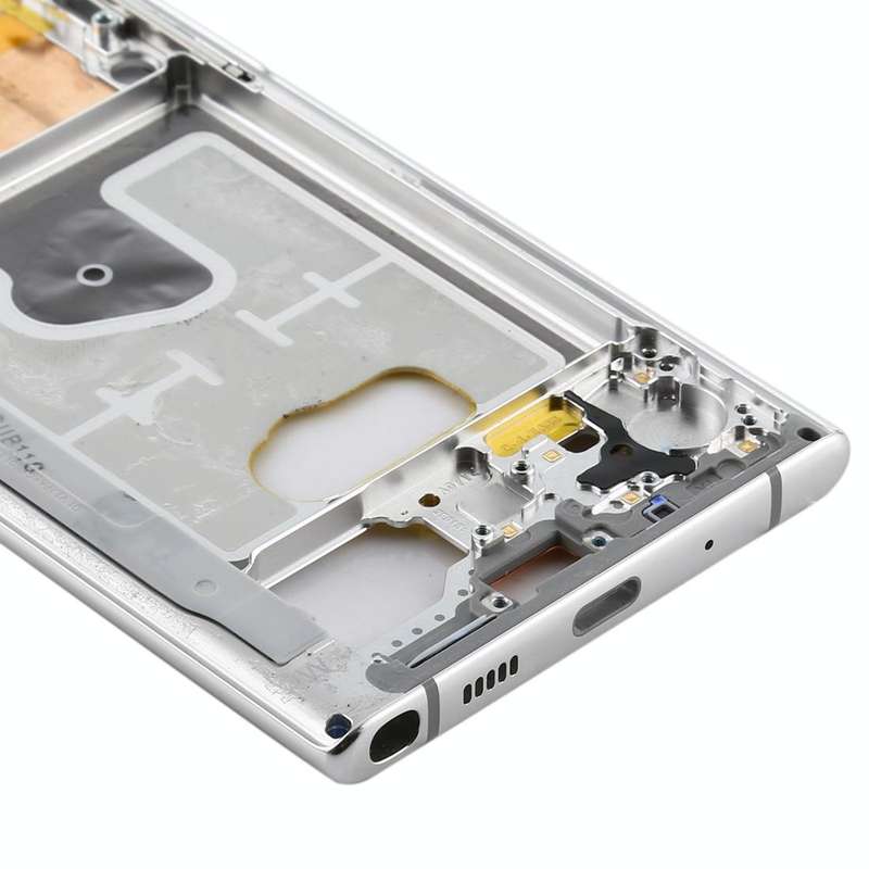 For Samsung Galaxy Note10 Middle Frame Bezel Plate (Silver)
