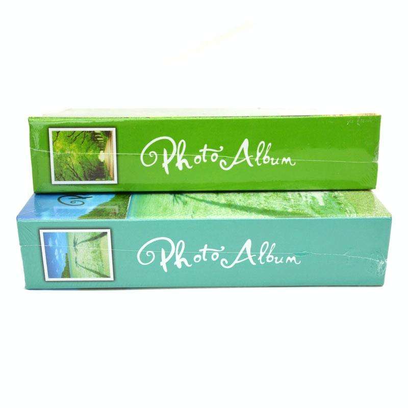 Photo Album 6 Inch 200 Sheets Without Boxing Simple Thin Film(Flower Color Mixed Delivery)