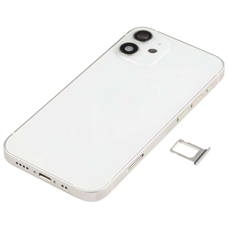 Battery Back Cover Assembly (with Side Keys & Speaker Ringer Buzzer & Motor & Camera Lens & Card ...