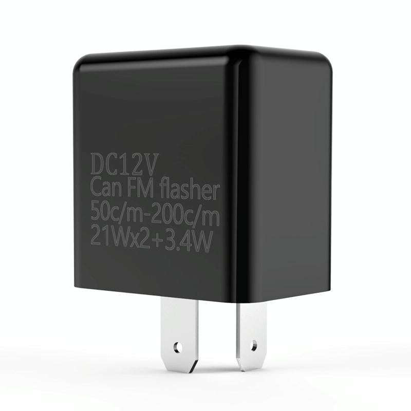 Motorcycle LED Turn Signal Relay(Elegant Black)