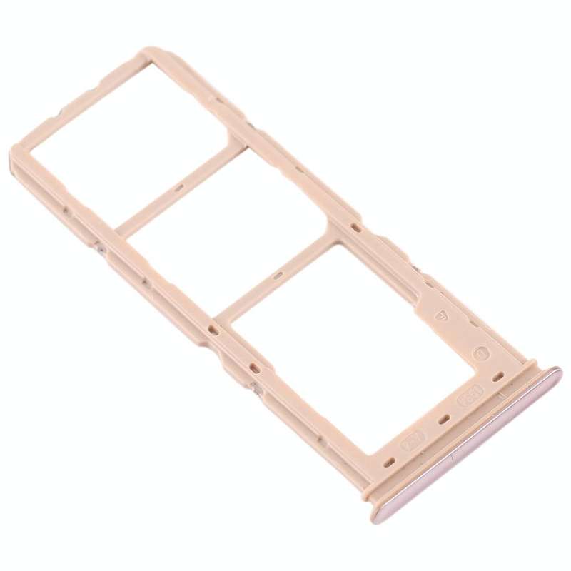 For vivo Y5s SIM Card Tray + SIM Card Tray + Micro SD Card Tray (Gold)