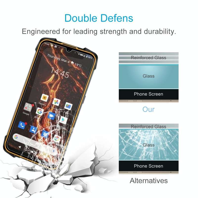 For Cubot Kingkong 5 Pro 20 PCS 0.26mm 9H 2.5D Tempered Glass Film