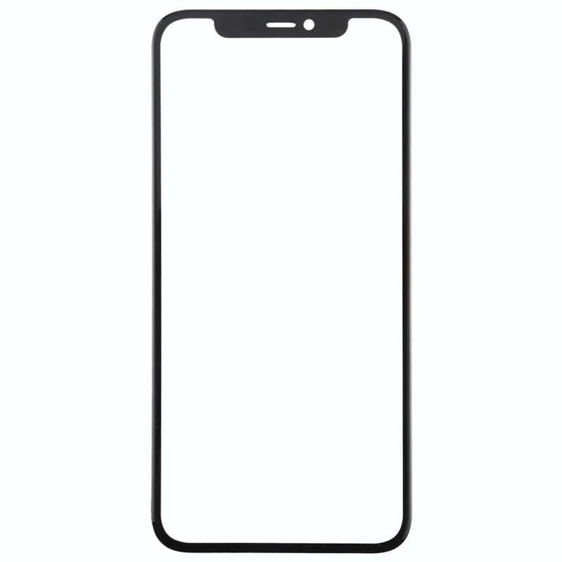 Front Screen Outer Glass Lens + OCA Optically Clear Adhesive for iPhone 11 Pro Max(Black)