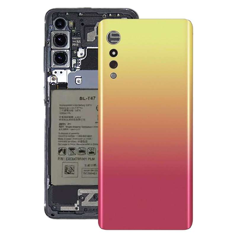 Battery Back Cover for LG Velvet LMG910EMW LM-G910EMW / Velvet 5G LM-G900N LM-G900EM (Illusion Su...