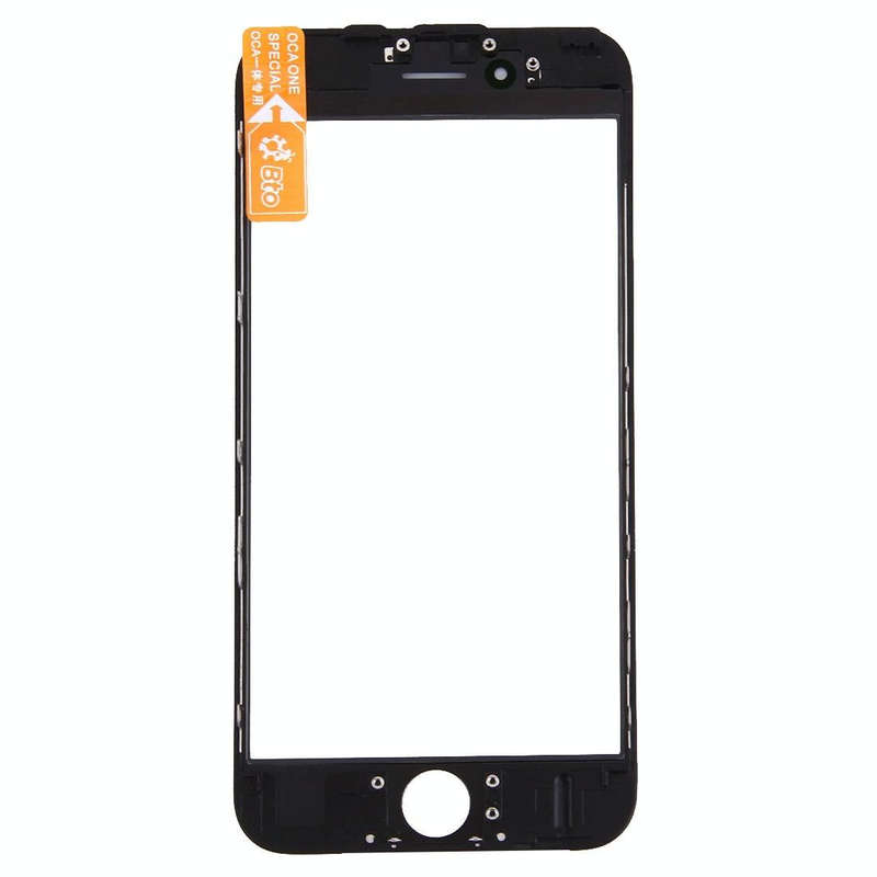 Front Screen Outer Glass Lens with Front LCD Screen Bezel Frame & OCA Optically Clear Adhesive fo...