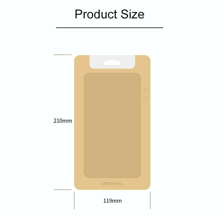 50 PCS High Quality Cellphone Case Kraft Paper Package Box for iPhone (5.5 inch) Available Size: ...