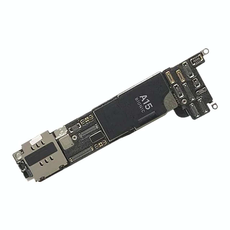 For iPhone 13 mini 256GB Original Unlocked Mainboard Single SIM E-SIM US Version with Face ID
