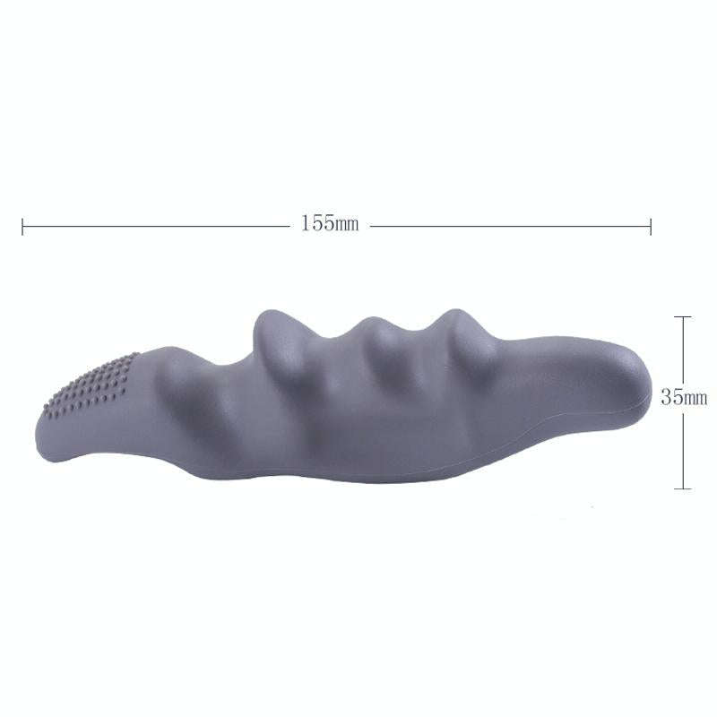 Silicone Thumb Bump Massager Muscle Relaxation Massage Fascia Device, Specification: Thumb Green