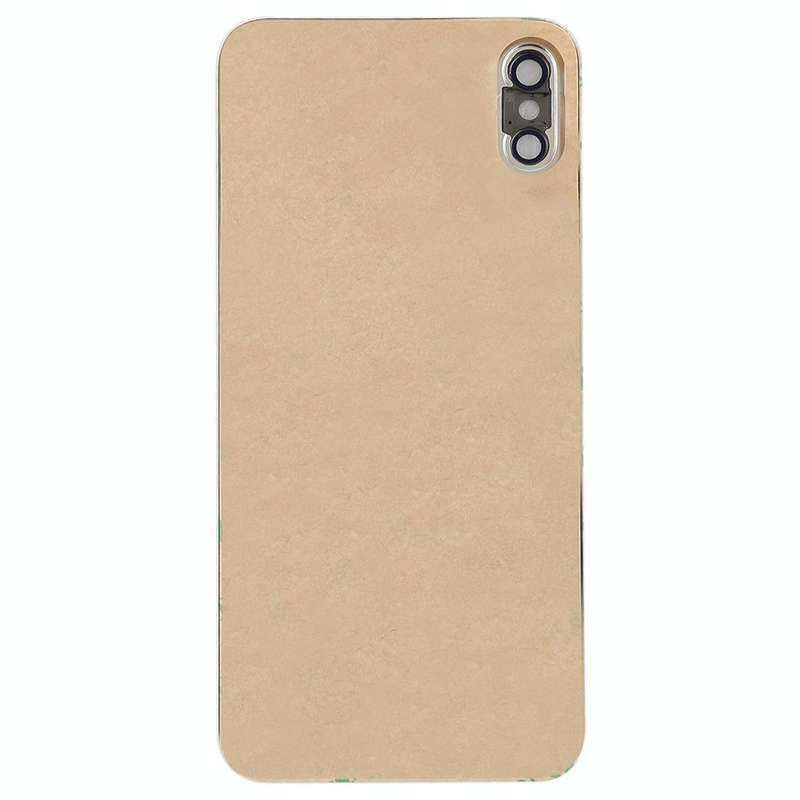 Battery Back Cover with Back Camera Bezel & Lens & Adhesive  for iPhone XS(White)