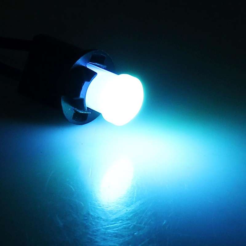 10 PCS T10/W5W/194/501/168 0.4W 20LM 6500K COB Bulbs Car Reading Lamp Clearance Light, DC 12V(Ice...
