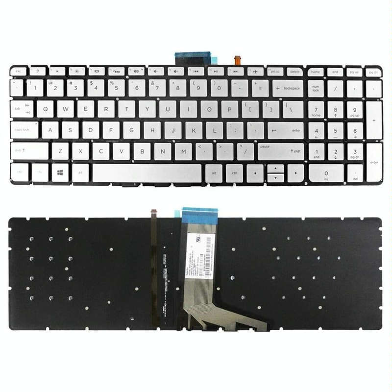 For HP M6-W US Version Laptop Backlight Keyboard(Silver)