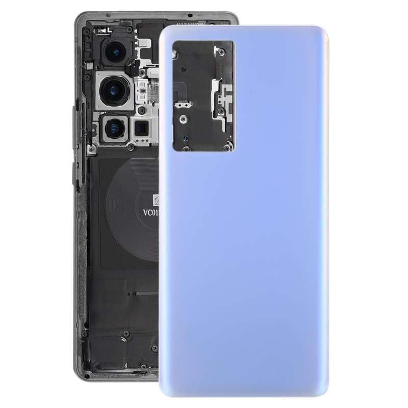 For vivo X70 Pro OEM Glass Battery Back Cover(Aurora Blue)