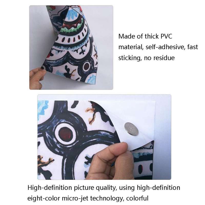 Self-Adhesive Heat-Resistant Oil-Proof Stickers Household Kitchen Stove Tile Wall Stickers, Speci...
