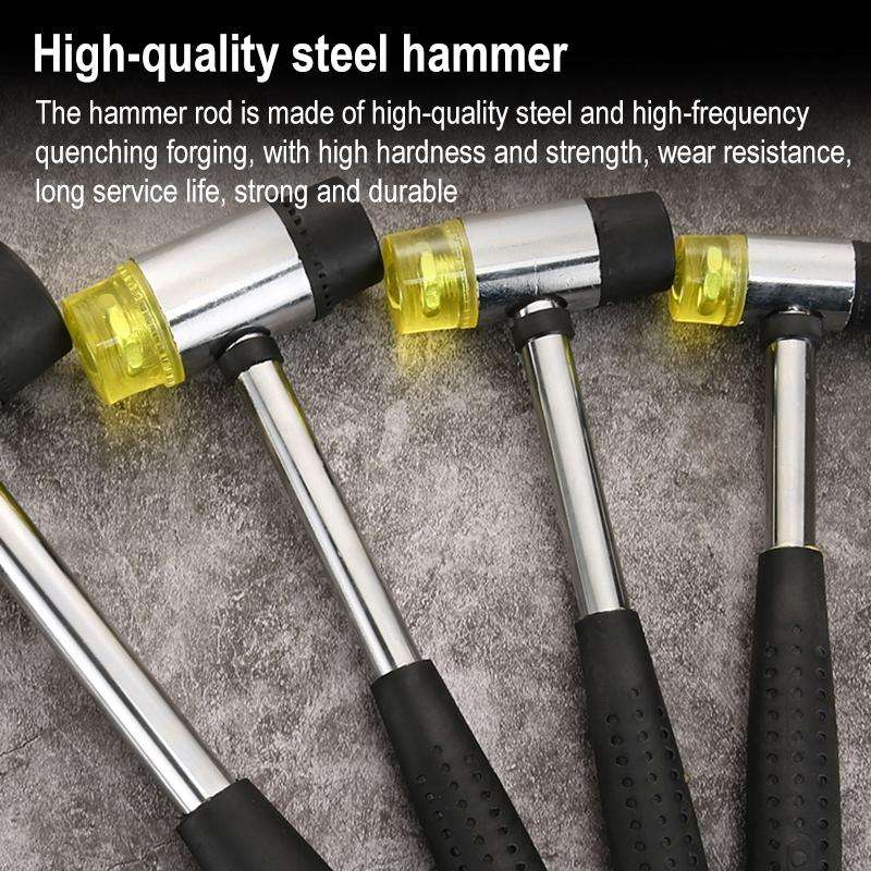 35mm Mini Steel Handle Round Head Hammer