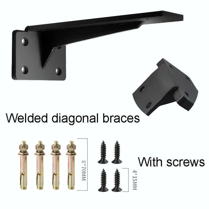 6 inch 5mm T Type Heavy Duty Bracket Concealed Load-Bearing Laminate Support Bracket
