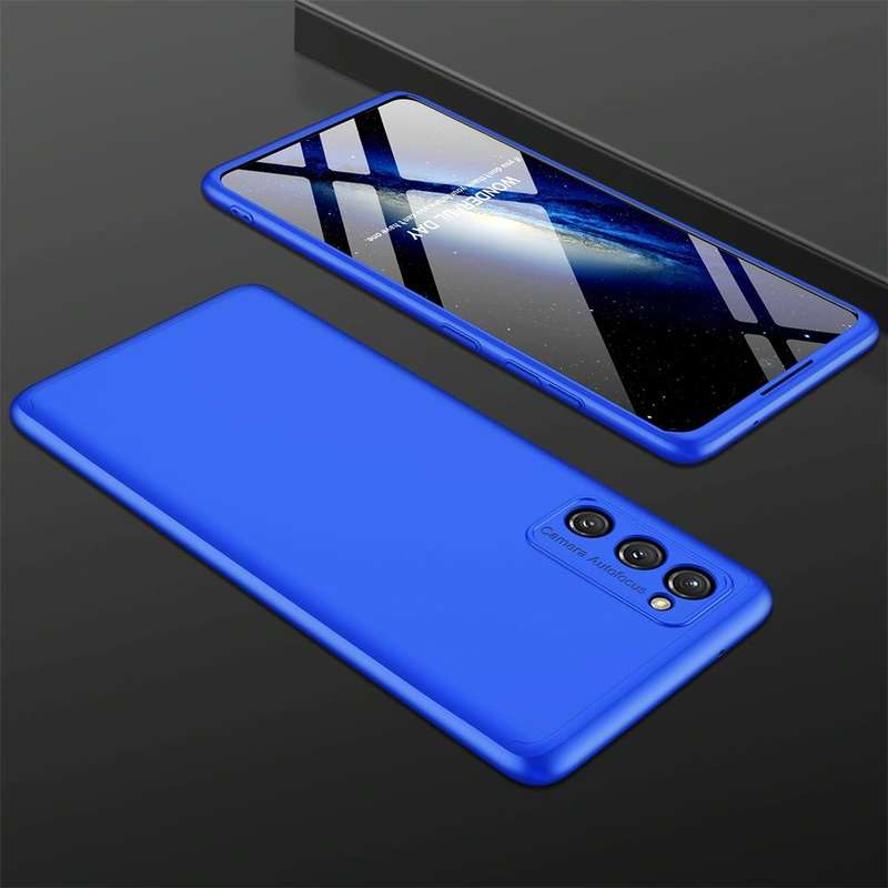 For Samsung Galaxy S20 FE GKK Three Stage Splicing Full Coverage PC Protective Case(Blue)