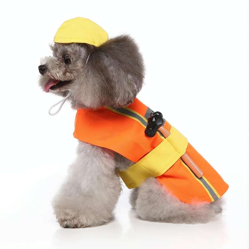 Halloween Christmas Day Pets Dress Up Clothes Pet Funny Clothes, Size: XL(SDZ136 Engineering Cloth)