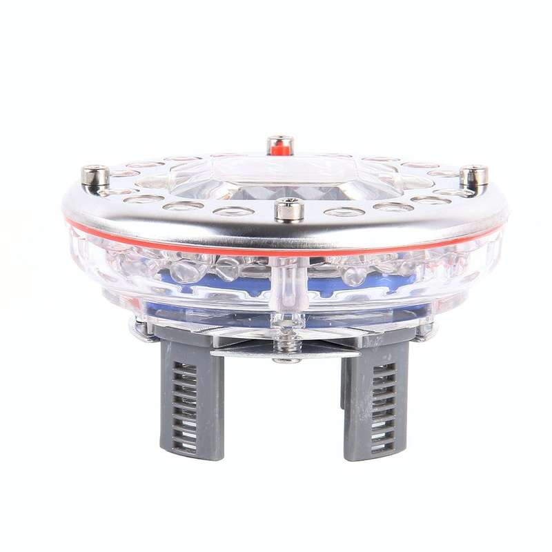 4 PCS Solar High Power Car LED Colorful Wheel Lights(Colorful Light)