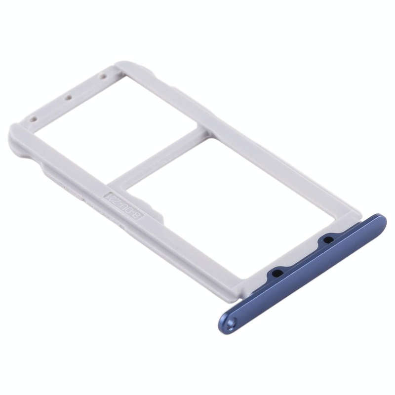 SIM Card Tray + SIM Card Tray / Micro SD Card Tray for Huawei Honor V9 (Blue)