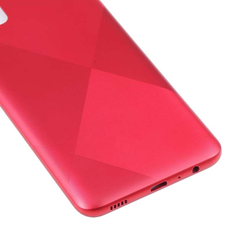 For Samsung Galaxy A02s Battery Back Cover (Red)