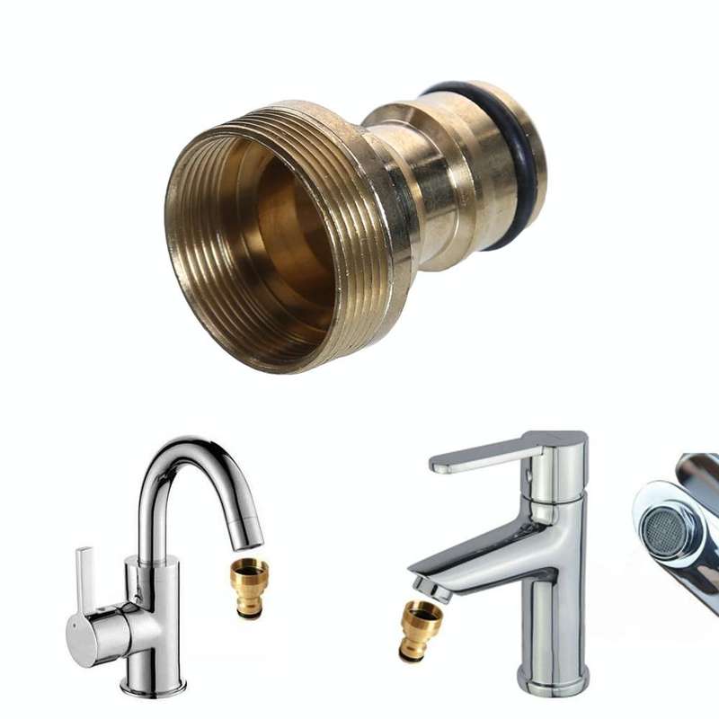 Kitchen Utensils Universal Adapters for Tap Kitchen Faucet Tap Connector Mixer Hose Adaptor Pipe ...