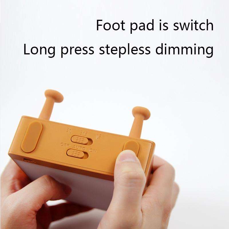 F-L-01 Toast Bread Night Light With Mobile Phone Holder Children Bedroom Timing Sleep Light(Playful)
