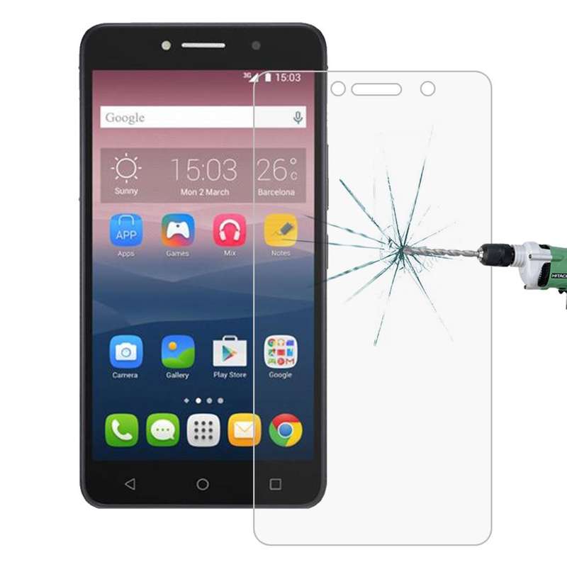 For Alcatel One Touch Pixi 4 & 3 6-inch 0.26mm 9H Surface Hardness 2.5D Explosion-proof Tempered ...
