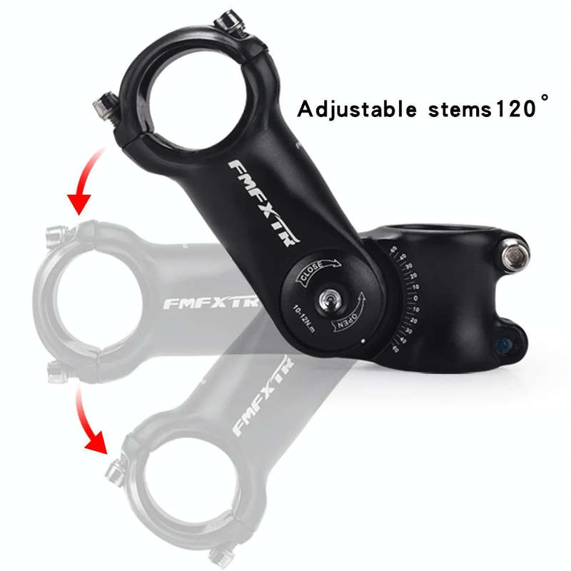 FMFXTR Mountain Bike Adjustable Angle Handlebar Riser, Specification: Upgrade 31.8x120mm