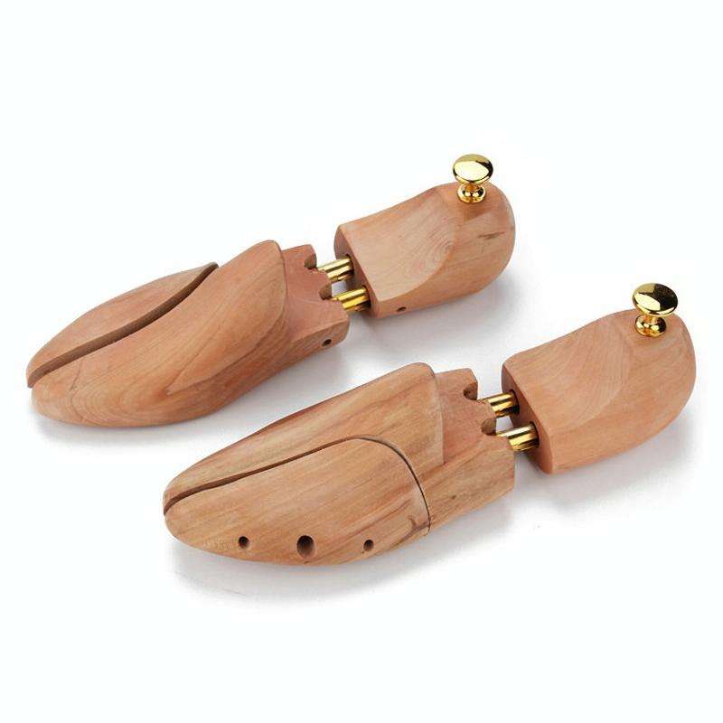 1pair Dutchwood Shoe Stretcher Expander Adjustable Anti-Wrinkle Shoe Last, Size: 41/42