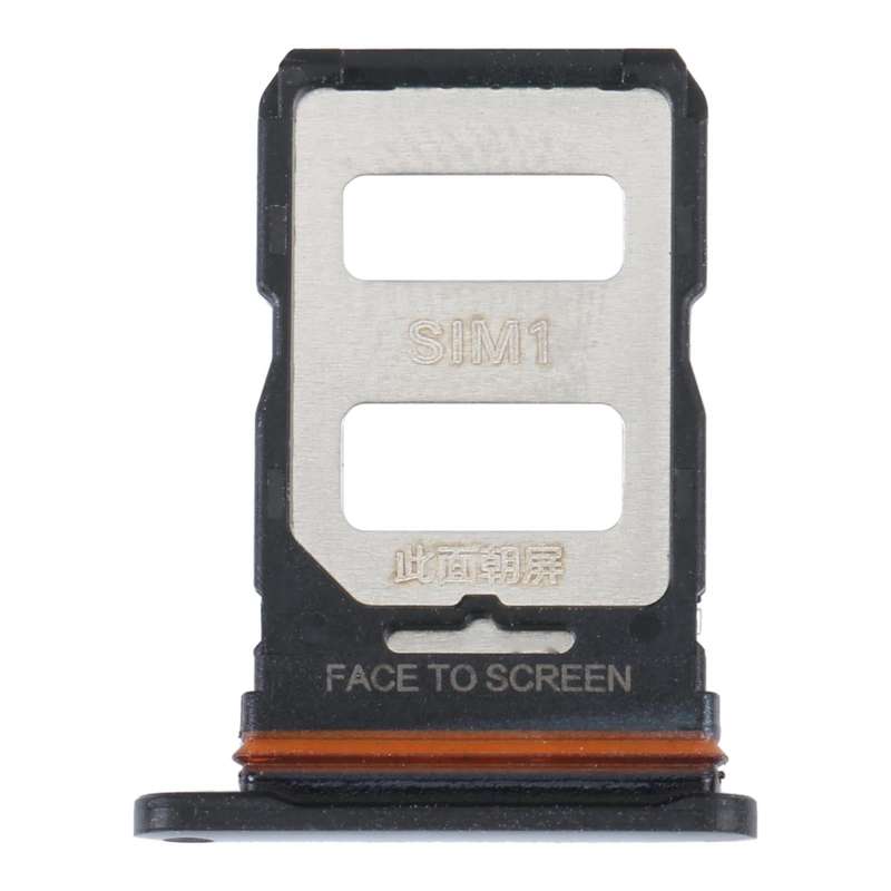 For Xiaomi Civi 2 SIM Card Tray + SIM Card Tray (Black)